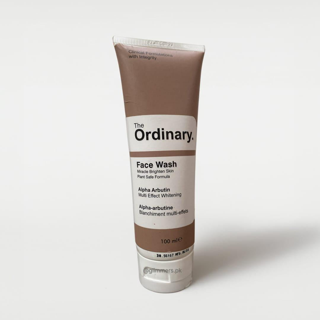 The Ordinary Alpha Arbutin Face Wash – Brightening & Dark Spot Care